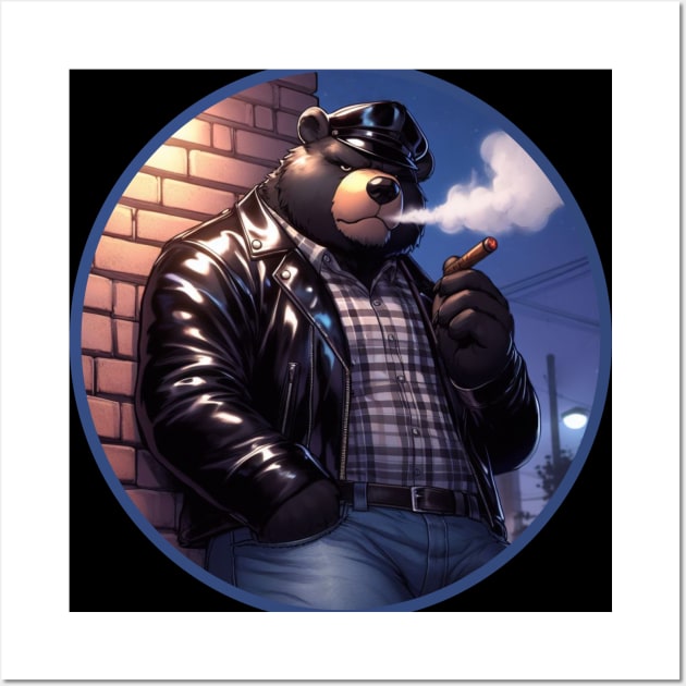 Up Your Alley Bear Wall Art by Beyond Vanilla